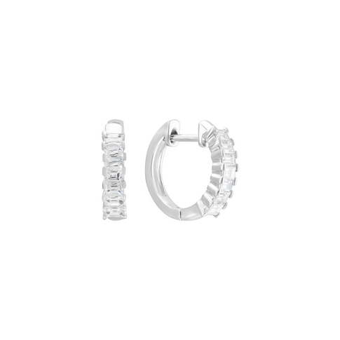 Bông tai Kim cương Vàng trắng 58,5% (14K) PNJ DD00W060198