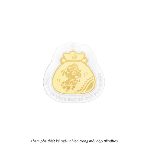 Blindbox Vàng 99,99% Mã Tiến Đắc Lộc PNJ 0000Y001382